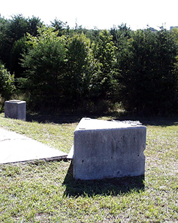 The monument known as "SOUTH GEOS PIER".