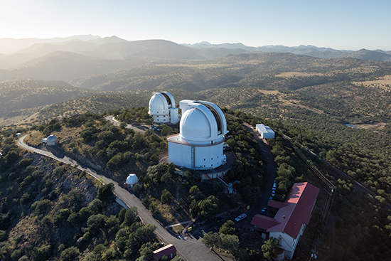 Telescopes at McDonald Observatory